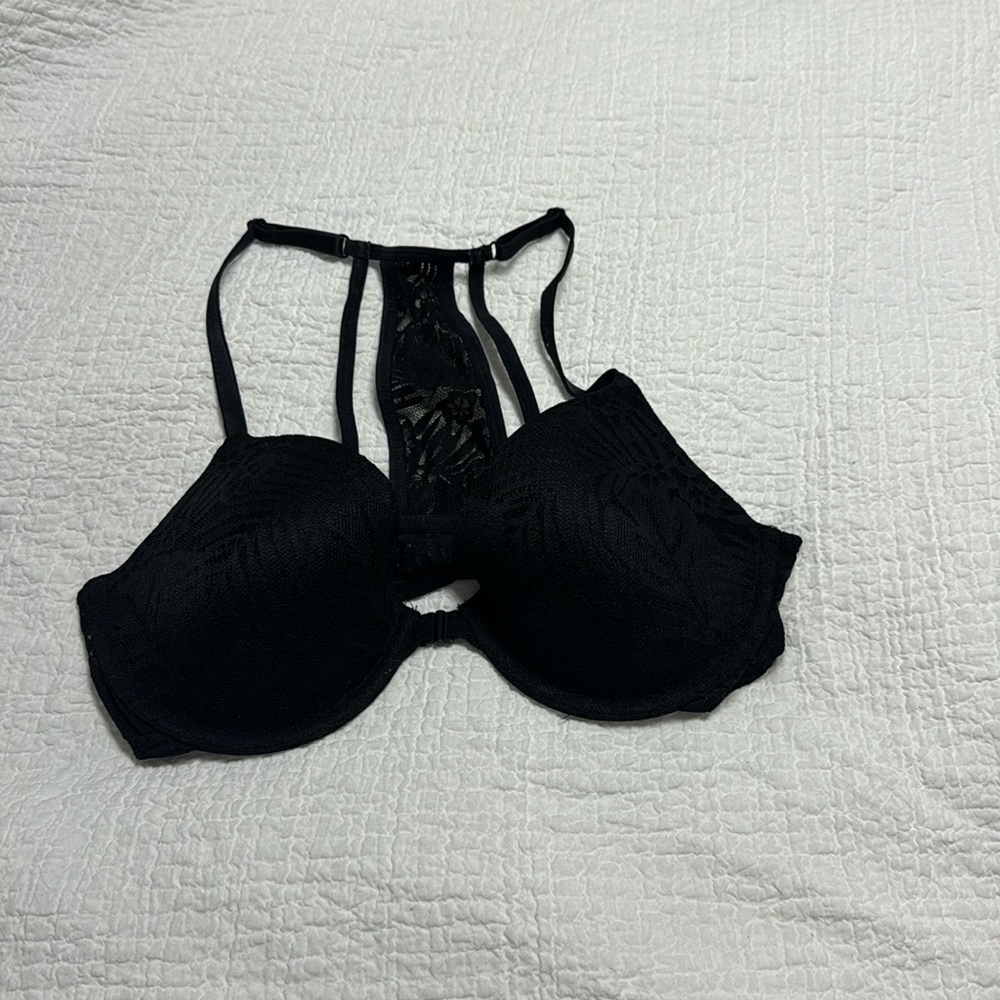 Victoria Secret Pink- Black lace bra